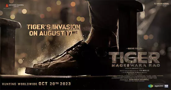 ‘Tiger’s invasion’ from ‘Tiger Nageswara Rao’ to be out this week