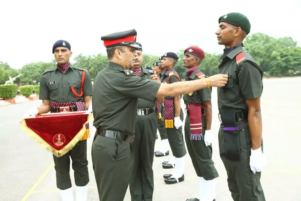 Passing out parade for the Pioneer batch at AOC Centre Secunderabad held