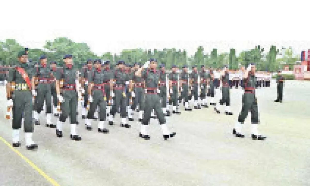 Secunderabad: Passing-out parade of Pioneer batch held
