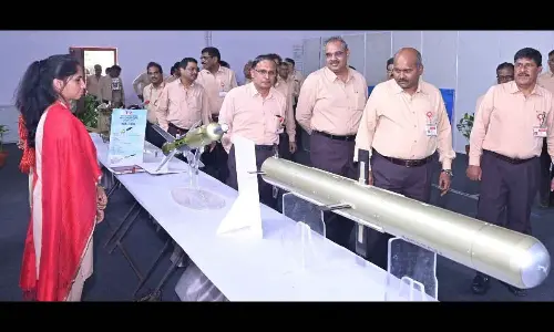 Hyderabad: BDL organises product exhibition in Kanchanbagh