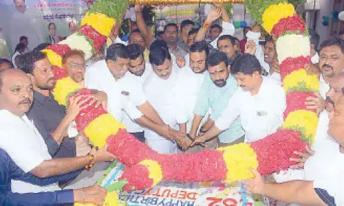 Kadapa: I feel fortunate to work with YSRCP says Dy CM Amzath Basha