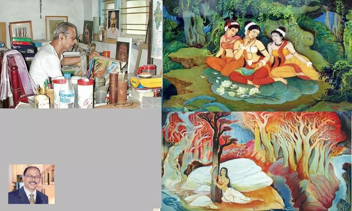 Kondapalli Seshagiri Rao: A Sage-like Artist and Santiniketan Alumnus