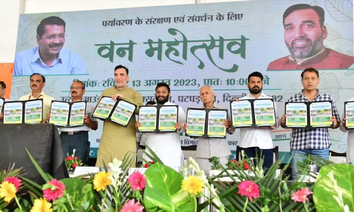 Delhi Environment Minister Rai inaugurates fifth Van Mahotsav