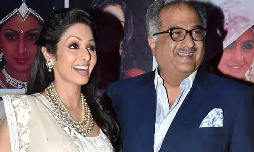 Sridevis family and film industry friends paid tribute on 60th birth anniversary