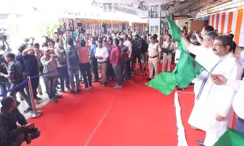 Bhubaneswar Rajdhani Tejas Express flagged off
