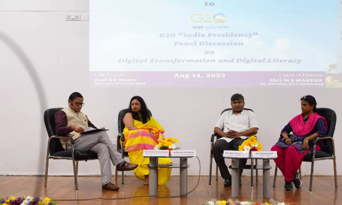 G20 India Presidency panel deliberates on digital transformation and literacy