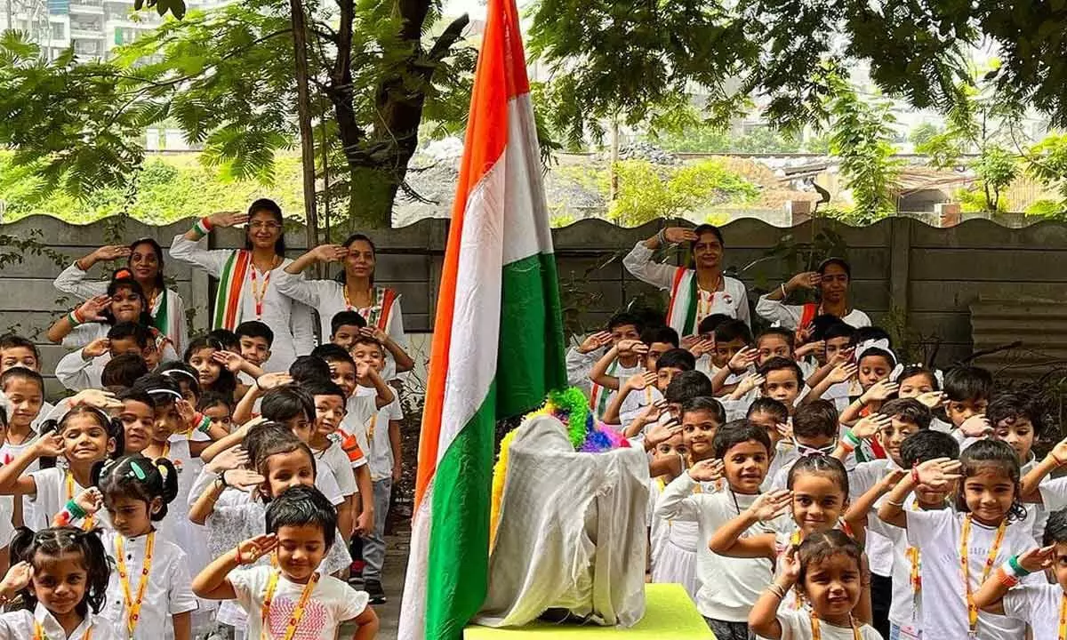 Bachpan Play School celebrates Independence Day