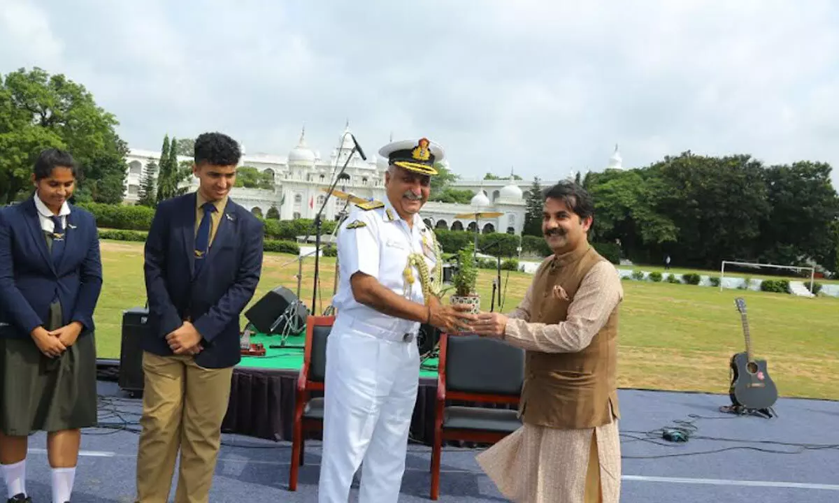 ‘Leadership is all about service’, says Rear Admiral Sanjay Datt
