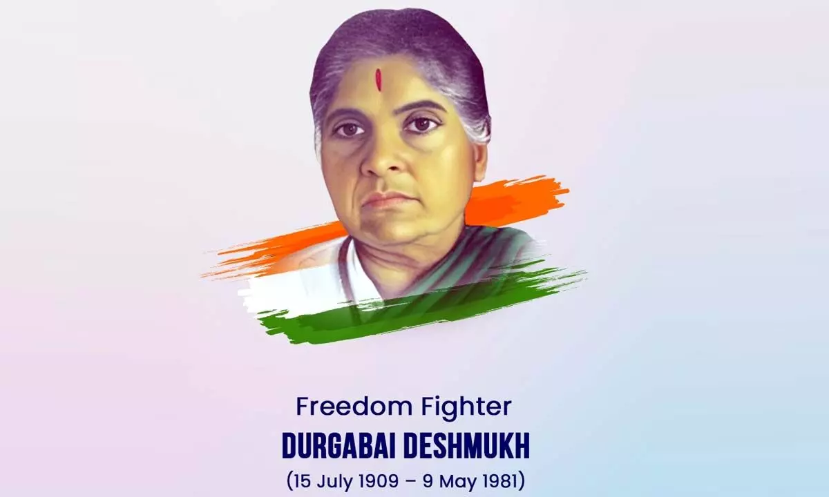 Durgabai Deshmukh-the Iron lady