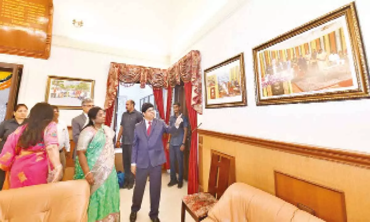 Hyderabad: Raj Bhavan photo gallery highlighting Governor’s tenure inaugurated