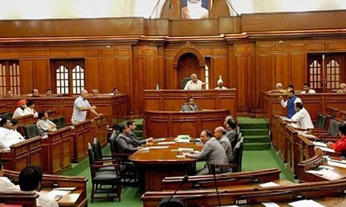 Manipur issue rocks Delhi Assembly, 5 BJP MLAs marshalled out