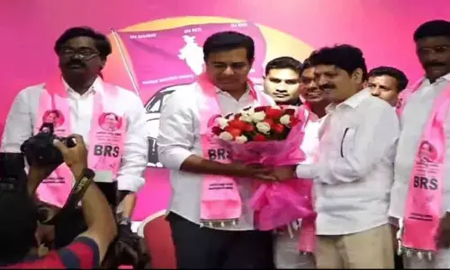 Dr. Tellam Venkat Rao, a supporter of Ponguleti, joined the BRS party