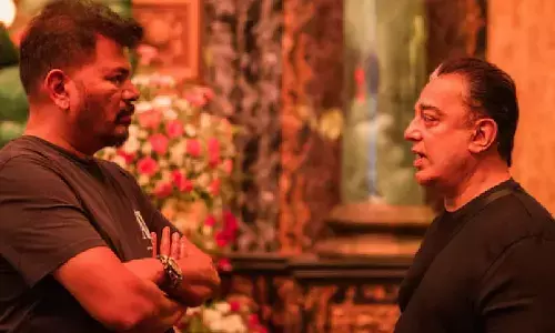 Kamal Haasan wishes director Shankar Shanmugam on his birthday