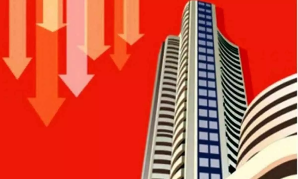 Benchmark indices end in red on the back of profit taking in IT, PSU stocks