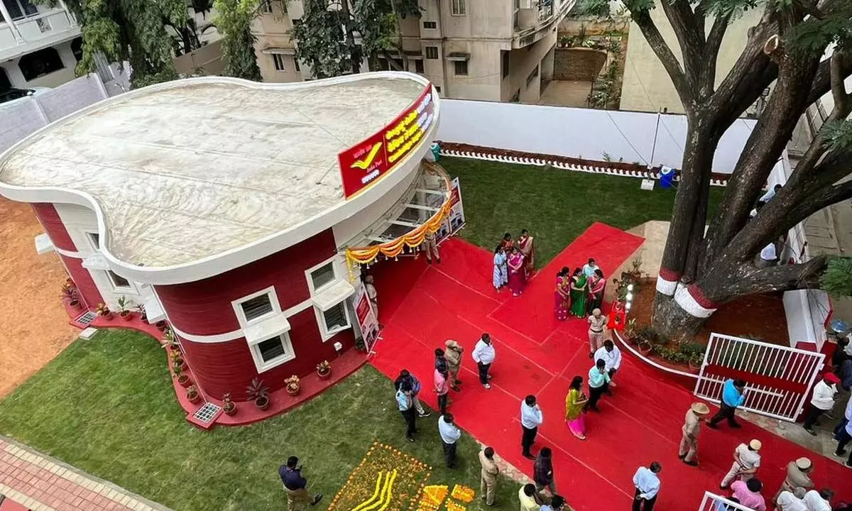 Indias First 3D-Printed Post Office Unveiled in Bengaluru