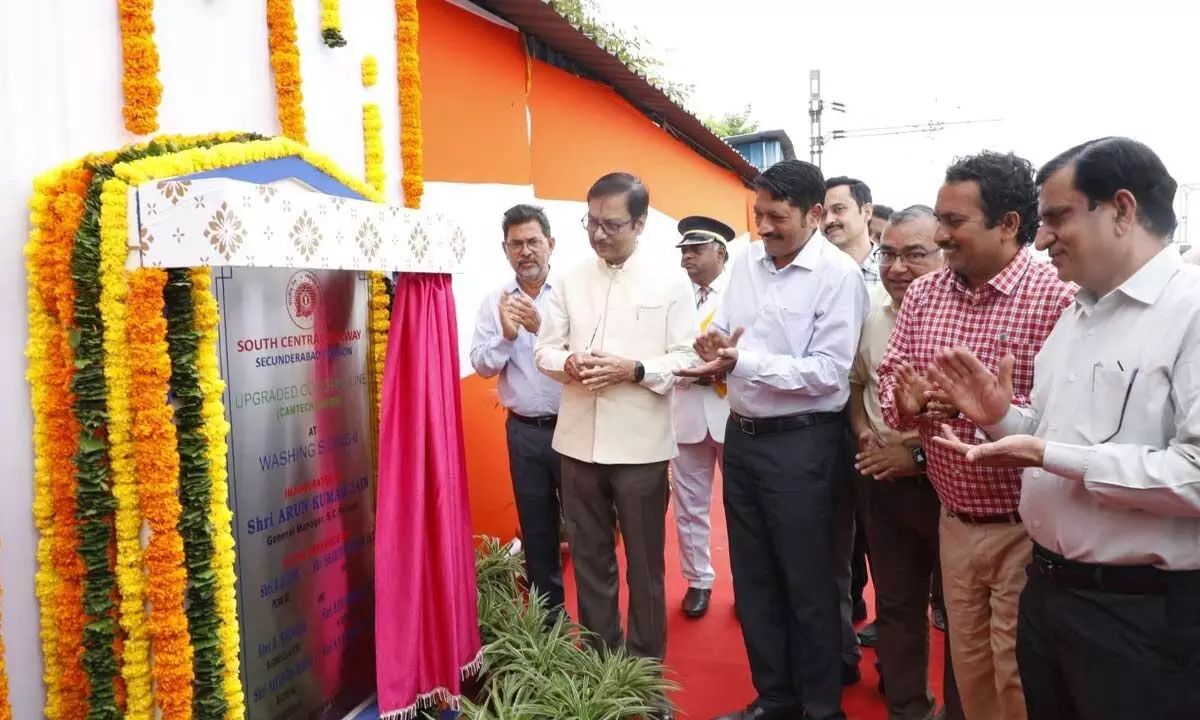 Upgraded coach maintenance facility launched at Secunderabad station