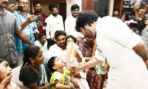 Visakhapatnam: People express their grievances during Jana Vani