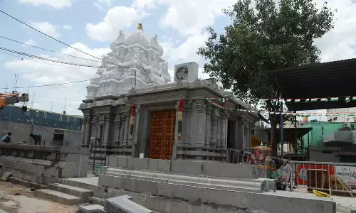 Tirupati: Gangamma temple reconstruction works progress at a brisk pace