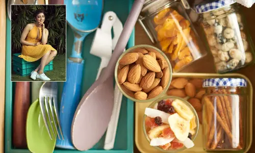 Explore healthy snacks with Pranitha Subhash