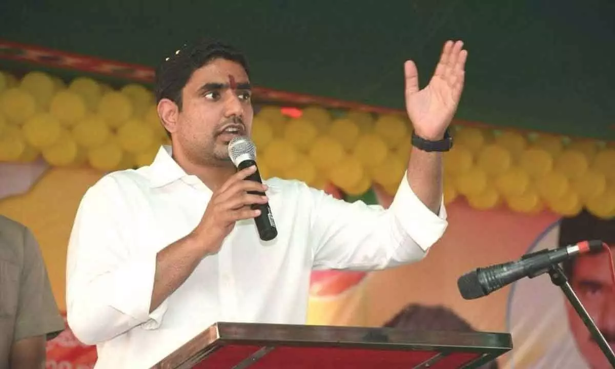 Nara Lokesh promises quota for toddy tappers in liquor shops’ allotment