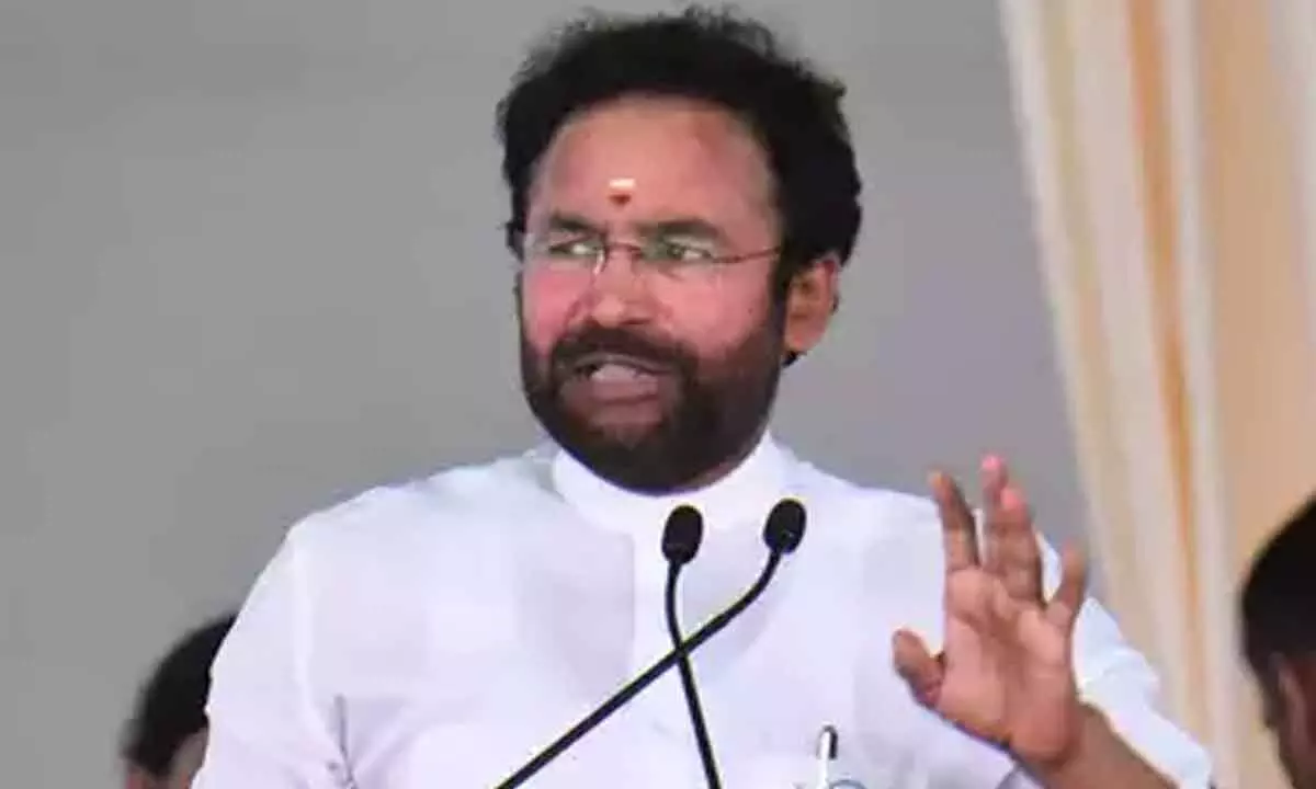 Union Minister Kishan Reddy strongly condemned the lathi charge on farmers in the Nirmal district