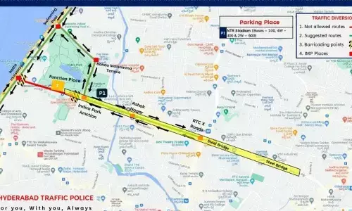 Traffic restrictions imposed in Hyderabad amid inauguration of steel bridge