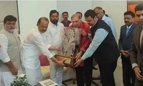 Ratan Tata receives Udyog Ratna award from Maharashtra government