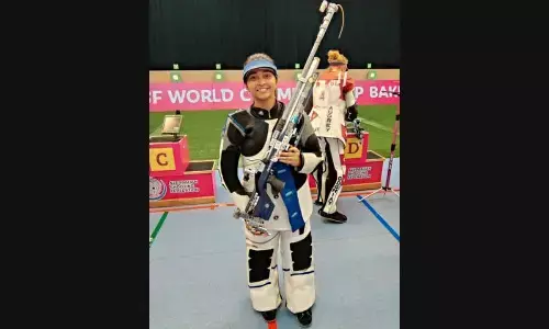 Shooting World Cship: Mehuli Ghosh wins bronze and Paris Olympic quota in Women’s 10m Air Rifle