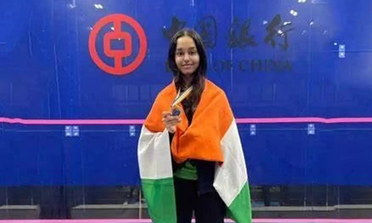 Indias Anahat Singh wins gold in U-17 category at Asian Junior Squash Championship