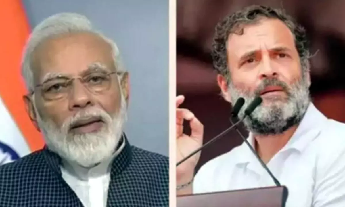 Prime Minister Narendra Modi and Congress MP Rahul Gandhi