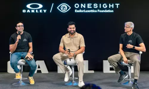 Oakley and Rohit Sharma team up with OneSight Essilor Luxottica Foundation to raise awareness about the importance of good vision