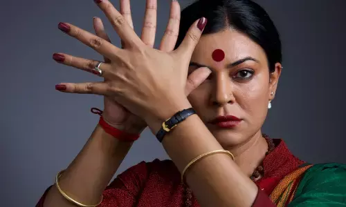 Sushmita Sen had high fever on the ‘Taali’ set but soldiered on regardless,say creators Arjun & Kartk