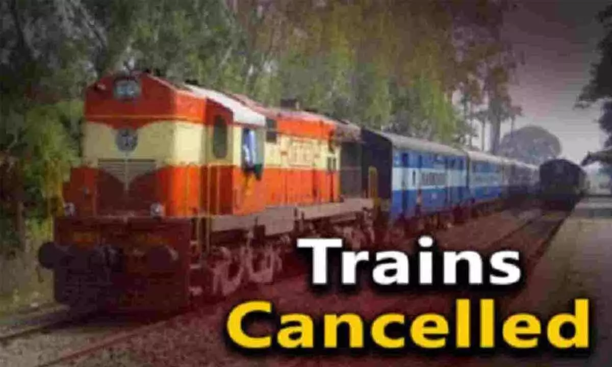 SCR cancels several trains in Vijayawada section amid interlocking works