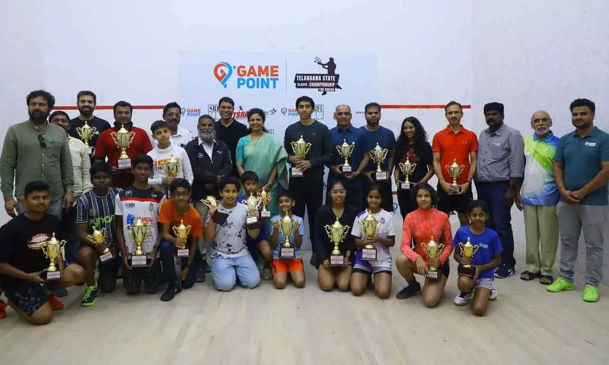 Rohan, Aryaa bag Gamepoint Telangana Squash Championship titles