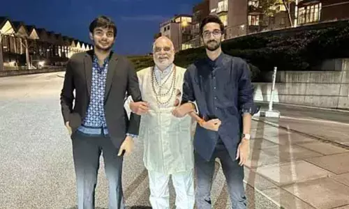 Raghavendra Rao pic with Pawan Kalyan’s son ‘Akira Nandan’ creates curiosity