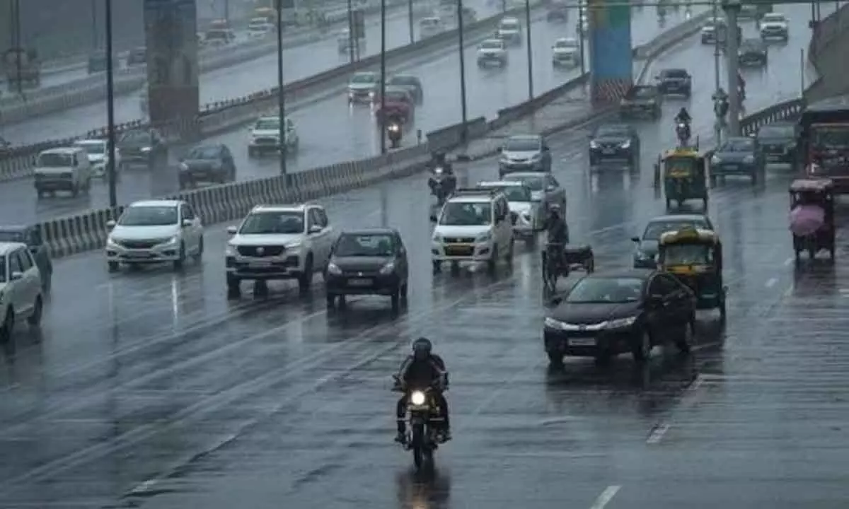 Moderate Rain in Delhi NCR region