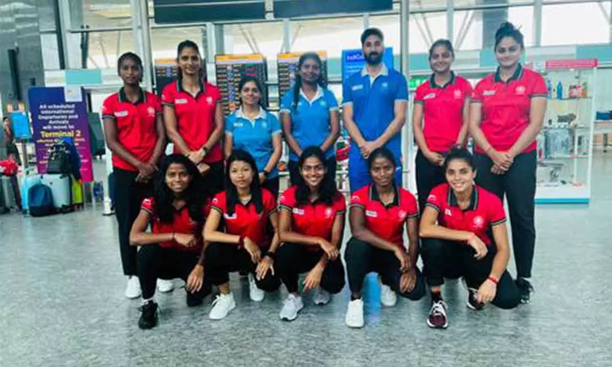 Indian women’s hockey team leaves for Asian Hockey 5s World Cup qualifier