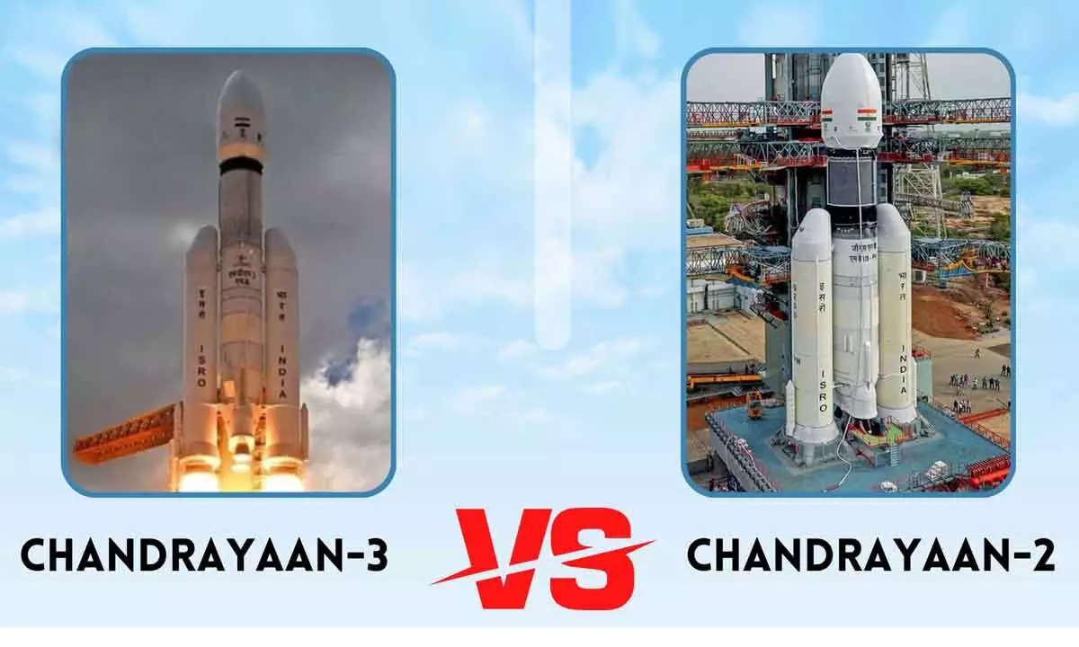 Compared: Chandrayaan-2 vs Chandrayaan-3; What is different with Chandrayaan-3