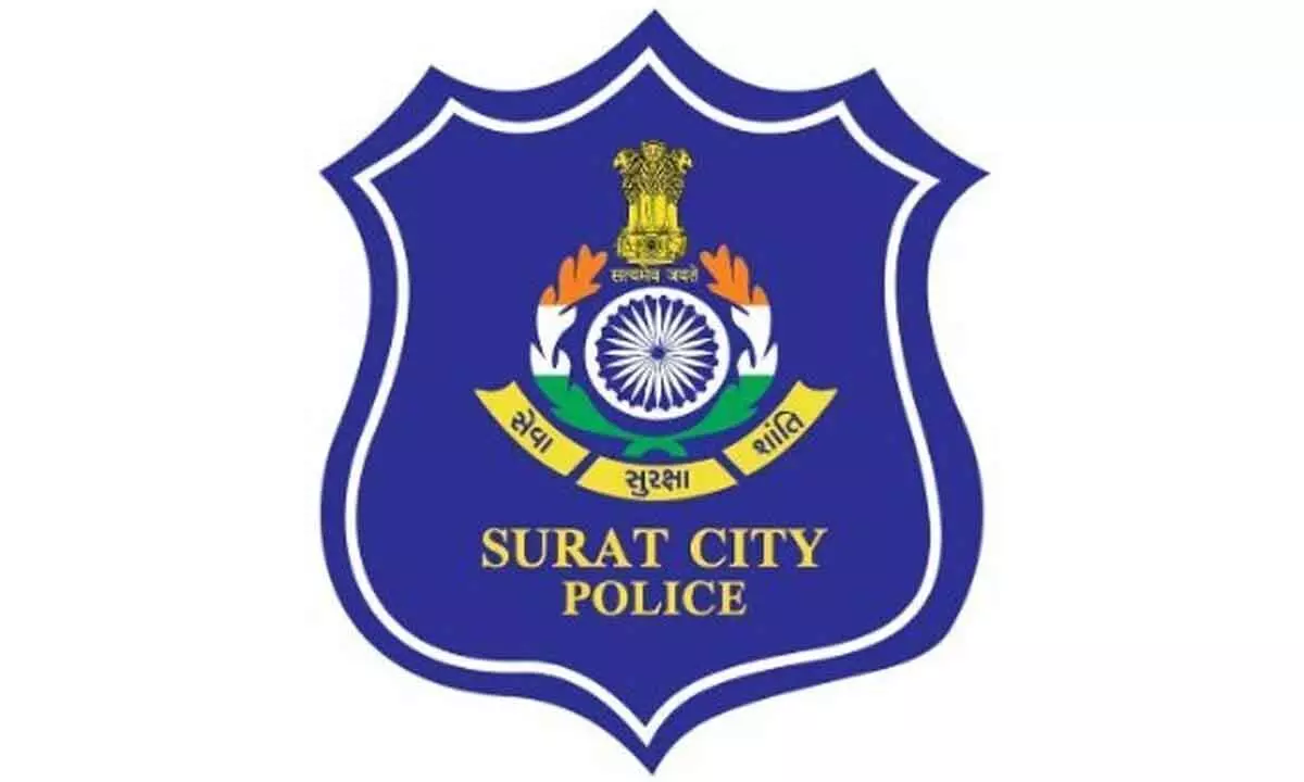 Surat Police beat three persons, protests sparked