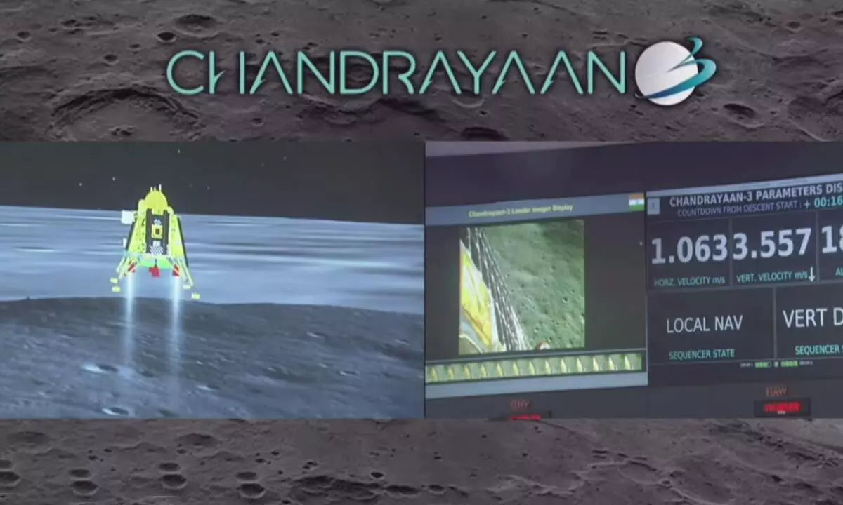 India Lands on the Moon!