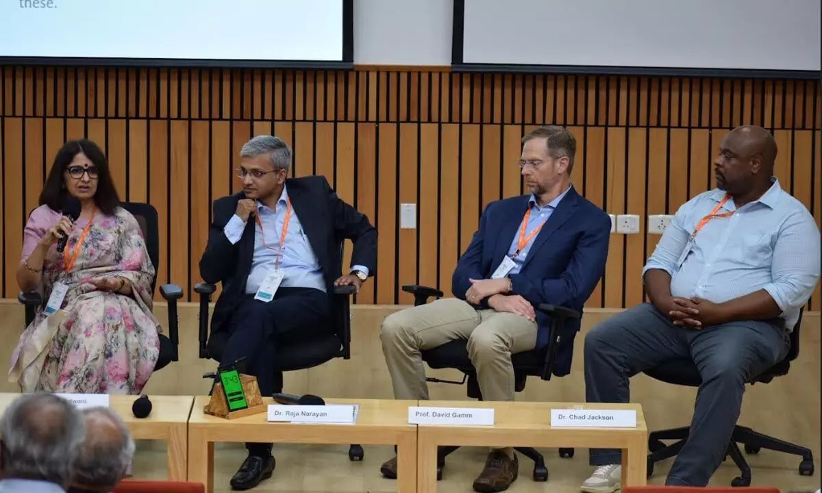 L to R- Dr Geeta Jotwani, Dr Raja Narayan, Prof. David Gamm, Dr Chad Jackson