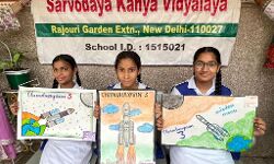 Chandrayaan-3 landed-Education Minister Atishi shares historic moment with Delhi government students Chandrayaan-3 landed-Education Minister Atishi shares historic moment with Delhi government students