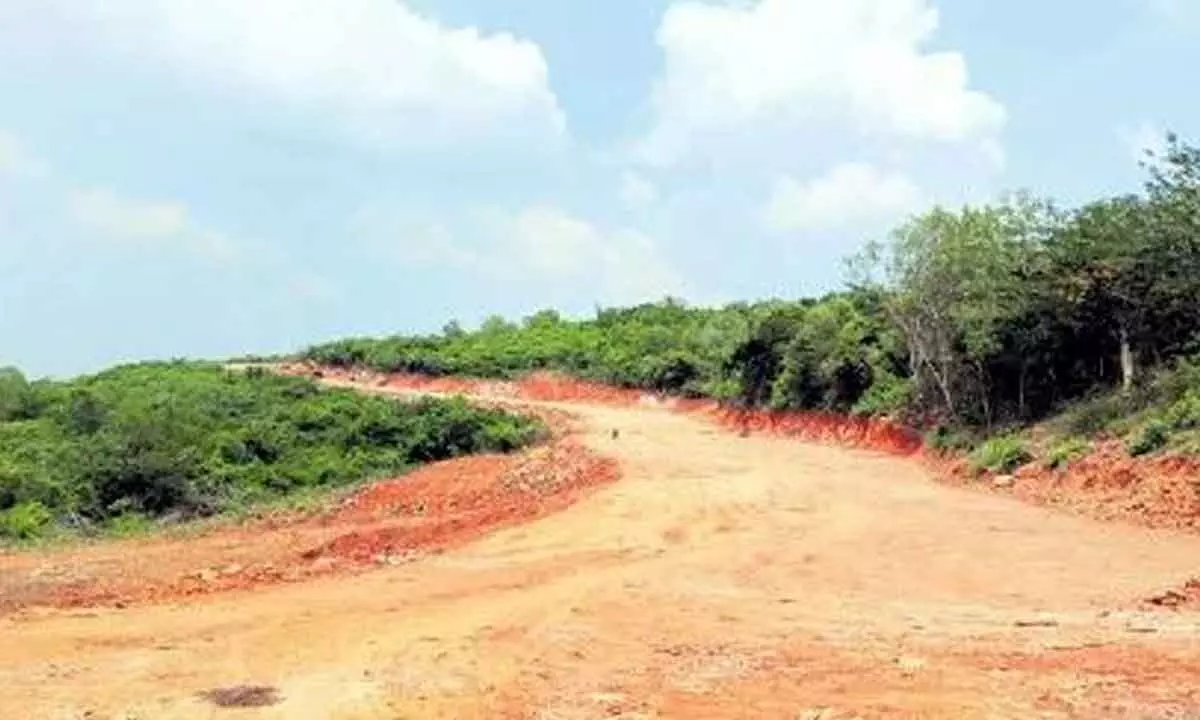 Rajamahendravaram: Special roads to prevent traffic problems on Ratnagiri Hill