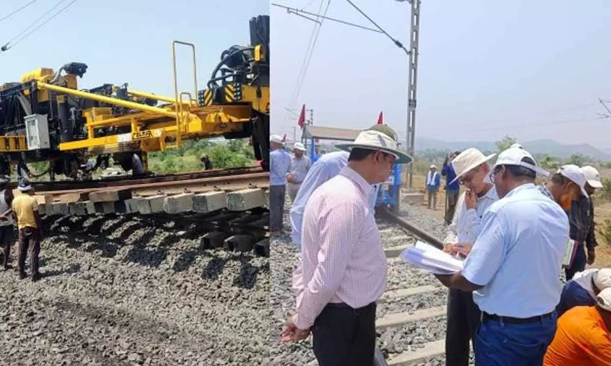 Talcher-Sambalpur super critical doubling line work completed