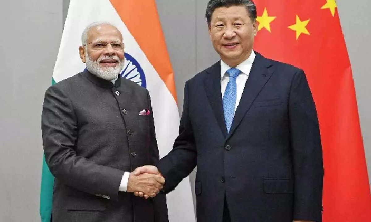 Narendra Modi, Xi Jinping seen having brief exchanges in Johannesburg