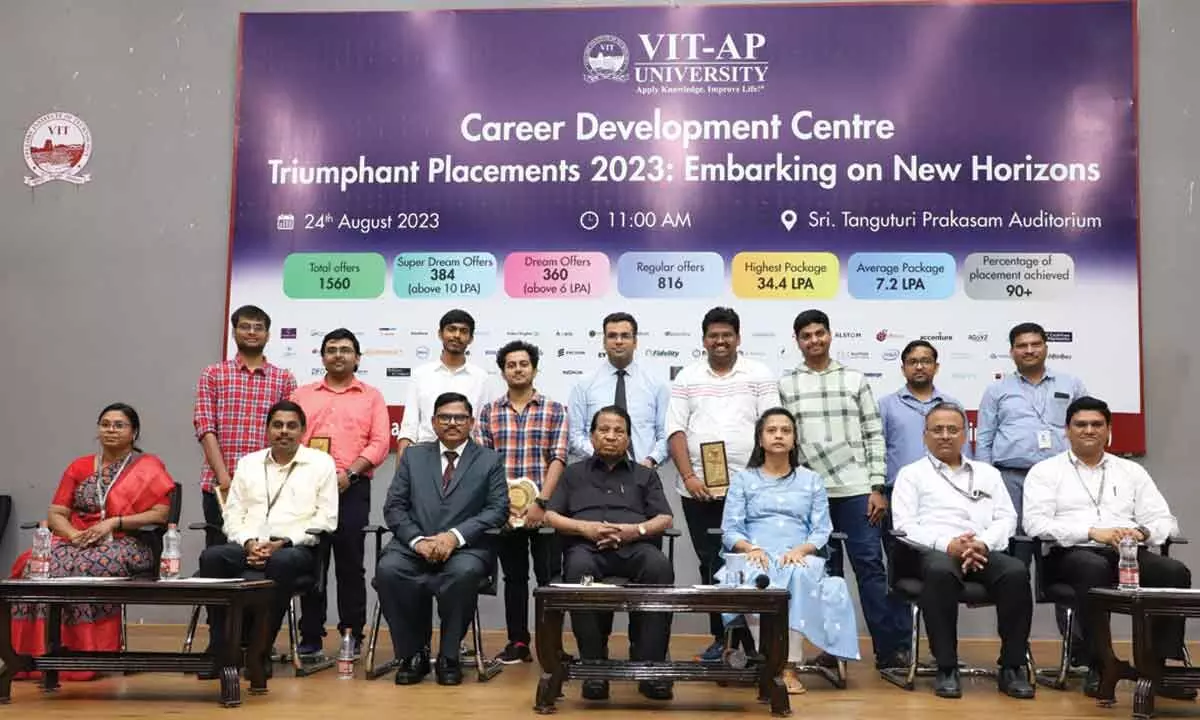 Amaravati: ‘VIT-AP stands as highly sought-after campus for recruiters across nation’