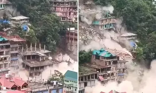 At least 10 under-construction buildings collapse in Himachal