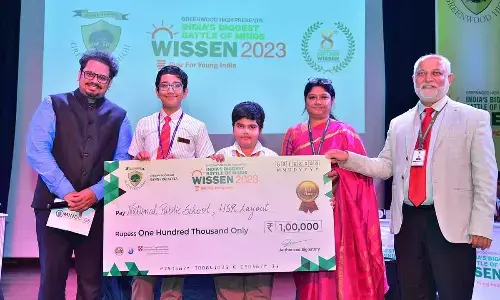 Greenwood High School  hosts  inter-school quiz competition - WISSEN 2023