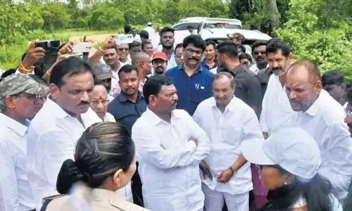 Union Minister Dharmendra Pradhan along with YS Jagan Mohan Reddy  to lay stone for Tribal University