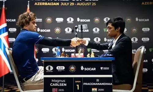 Chess World Cup: Praggnanandhaa goes down fighting to Carlsen in final